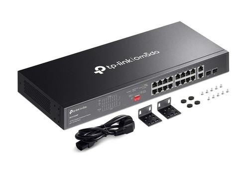 TP-Link DS1018GMP | Omada 18-Port Gigabit Unmanaged Rackmount Switch | 16* PoE+ - Picture 7 of 7