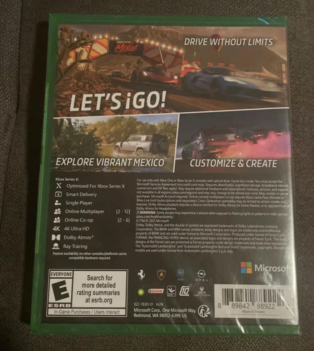 Forza Horizon 3, Microsoft, Xbox One Console Exclusive, Physical