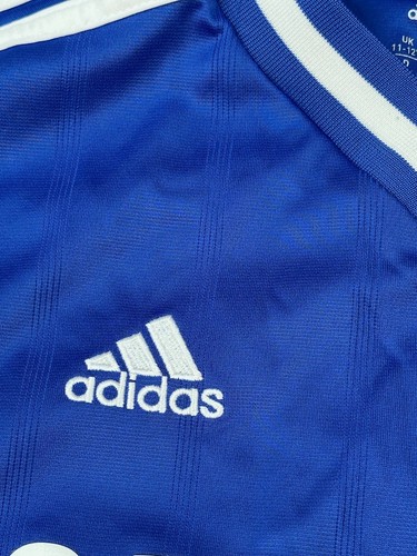 Chelsea FC 2013-14 Home T-Shirt Adidas Kit | Child Boys 12 Years Football Top 21 - Picture 4 of 10