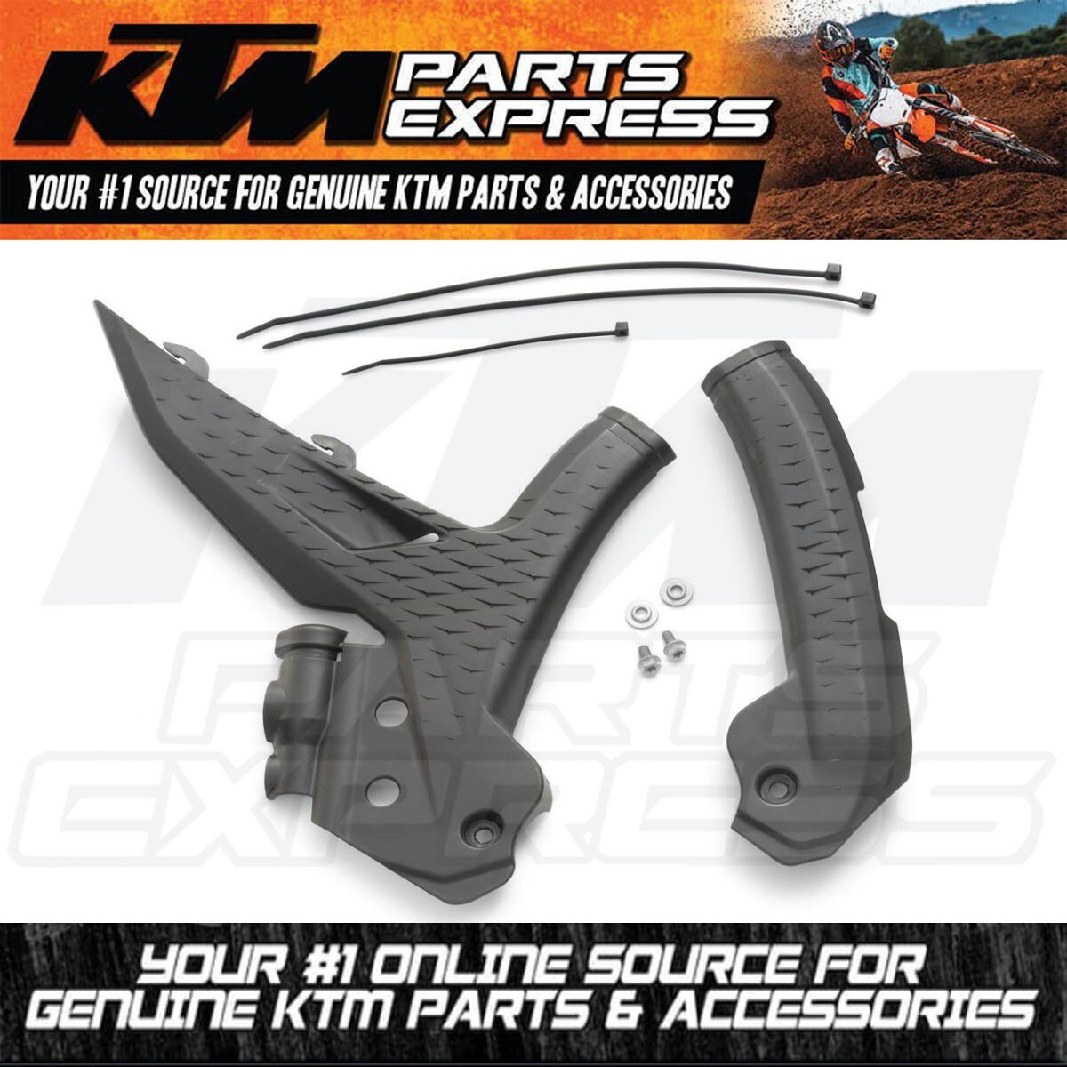 NEW OEM BLACK FRAME PROTECTION SET 125 250 300 350 450 XC SX-F XC