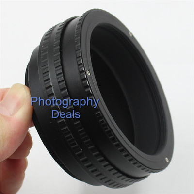 M65 to M65 17mm-31mm Adjustable Focusing Helicoid Adapter 17-31mm Macro Tube