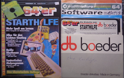 COMMODORE 64/128 -- STARTHILFE (DISKETTE ZUM 64er SONDERH. 50 - MARKT&TECHNIK)