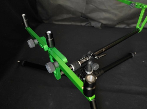 Rollycarp Rod Pod FM Custom Building Black Alu / Brilliant Green - NEW - Photo 10/11