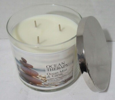Bath & Body Works 3-wick 14.5 oz Large Jar Scented Candle OCEAN