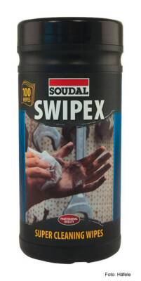 Soudal Swipex Universal-Reinigungstücher für Werkzeuge und Materialien