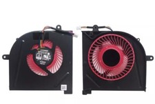 CPU/GPU Laptop Mounted Cooling Fan For MSI GS63 GS63VR GS73 GS73VR GS62 Red