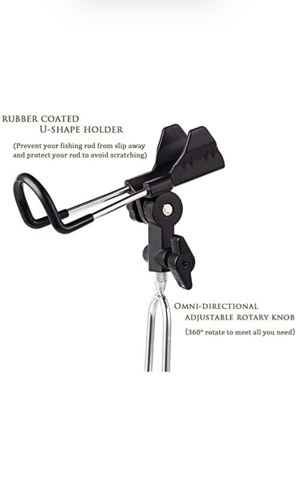 2 Pcs Stainless Steel Fishing Rod Holder eBay