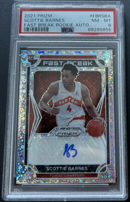 Scottie Barnes RC auto prizm