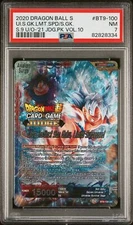 2020 Universal Onslaught Ultra Instinct Son Goku Judge Promo #BT9-100 PSA 7