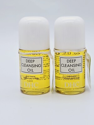 DHC Deep Cleansing Oil 1oz Travel Size. QTY:2