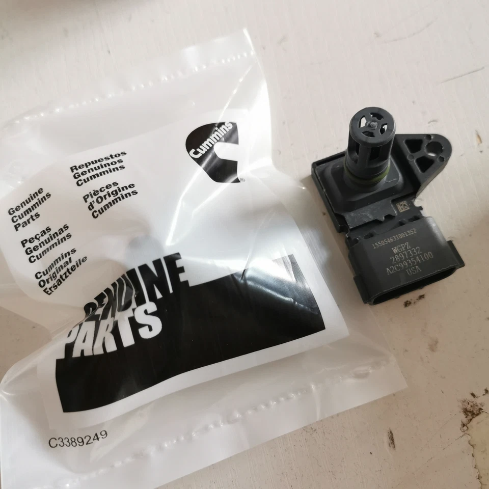 Sensor de temperatura del aire de admisión 2897332 07,5-23, 6,7 L Ram diésel 2500-5500 Cummins Foto 2 de 4