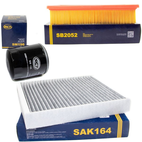 Inspektionspaket Filterset SCT FüR Ford Focus II Turnier 1.8 2.0 125 PS 145 PS-image