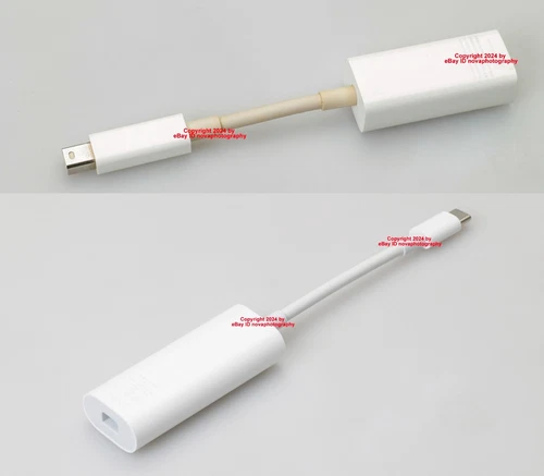 USED Apple Thunderbolt 3 to 2 A1790 +Thunderbolt 2-Firewire 1394B Adapter A1463