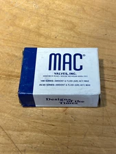 MAC Valves, Inc. Solenoid Valve Model 45A-AA1-DFFA-1CM