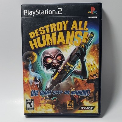 THQ Destroy All Humans! (Sony PlayStation 2) T NTSC-U/C Action Manual