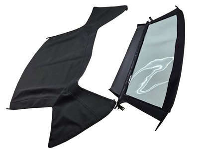 Fits Alfa Romeo GTV 916 Spider 1995-03 Soft Top Premium Vinyl Black