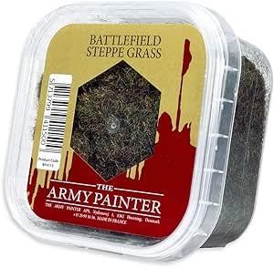 The Army Painter Battlefields: Steppe Grass Realistic, Fantasy Model Basing