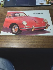 1960 Porsche 356 B Brochure Hardtop Cabriolet Roadster 1600 S90 T5 356B Catalog