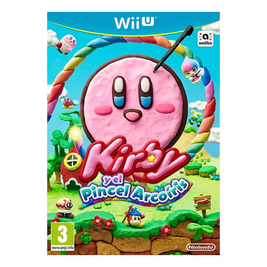 KIRBY Y EL PINCEL ARCOIRIS NINTENDO WII U WIIU PAL ESPAÑA
