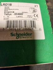 Schneider LRD16 THERMAL OVERLOAD RELAY...FACTORY SEALED.