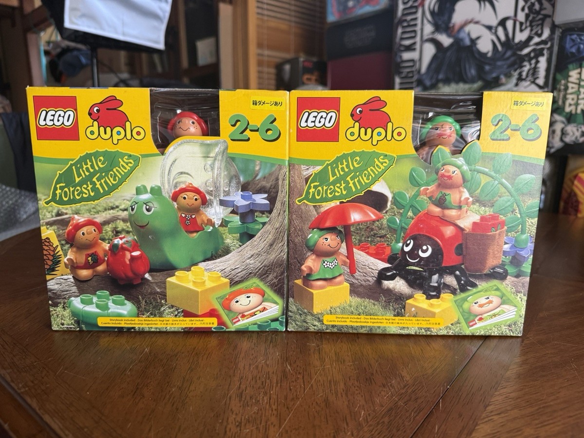 Lego Duplo Little Forest Friends 1999 Vintage 2830 2831 Japanese