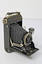 Vintage 1930s Zeiss Ikon 520/14 German Folding Bellows Camera for 2x3in, 5x7.5cm