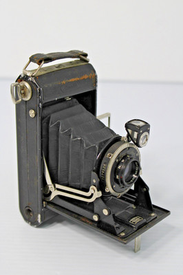 Vintage 1930s Zeiss Ikon 520/14 German Folding Bellows Camera for