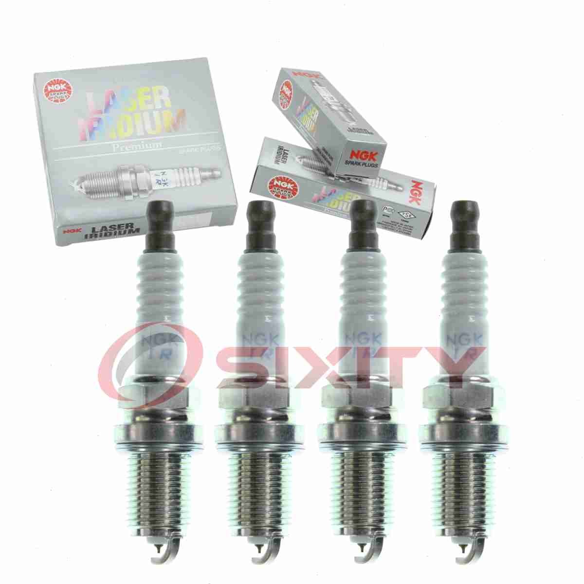 4 pc NGK Laser Iridium Spark Plugs for 1995-2000 Dodge Stratus 2.0L L4 tx