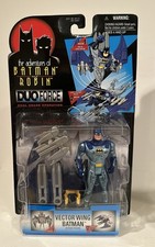 1996 KENNER THE ADVENTURES OF BATMAN AND ROBIN DUO FORCE VECTOR WING BATMAN -New
