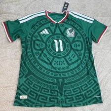 Mexico 2025 Authentic #11 G. Mora Sub-20 Adidas Jersey JL8540 True to Size XL