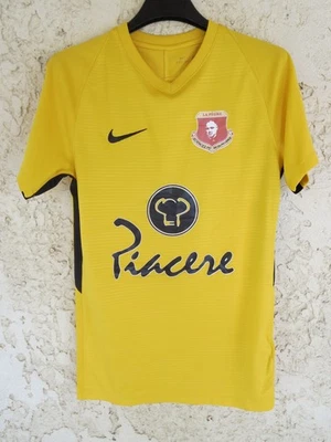Maillot football La Pègre SCIENCES PO AIX EN PROVENCE porté n°19 NIKE jaune S - Photo 1/4