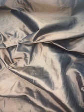 100 Silk Dupioni Fabric 54 Wide Sold By The Yard 201 Brown