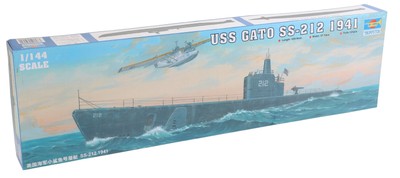 Trumpeter 1/144 USS Gato SS212 Submarine 1941 Model Kit (US IMPORT)