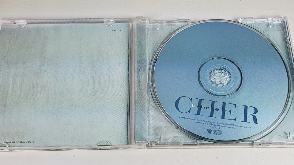 1998 CHER - Believe music CD 10 songs Foto 4 de 4