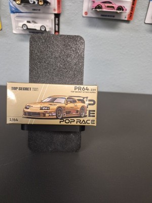 Pop Race Top Secret GT300 Supra (A80) Gold  1:64 PR640229