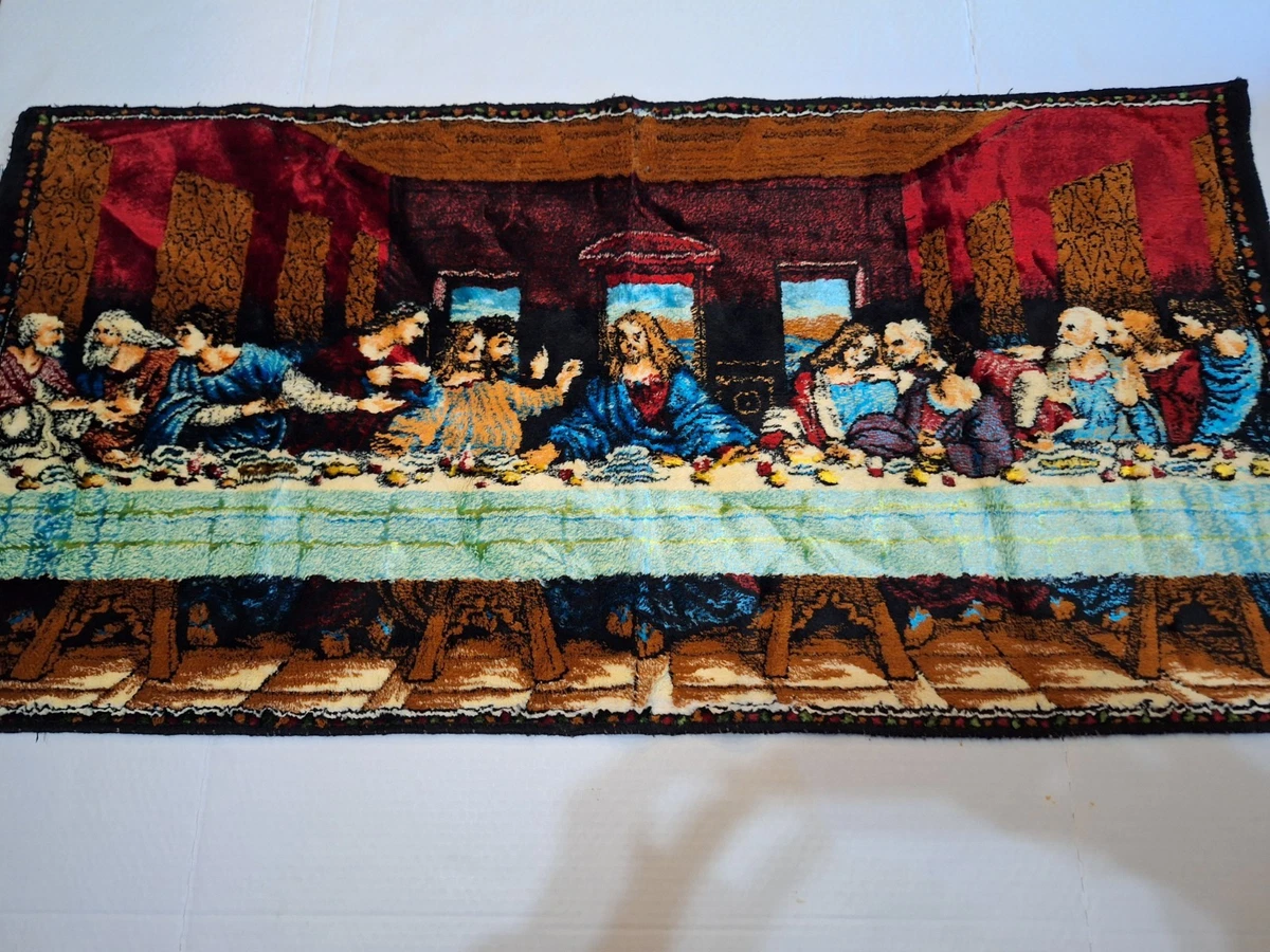 Last Supper Rug In Collectible Tapestries for sale | eBay