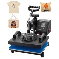 VEVOR Heat Press,12x10Inch T-Shirt Press Machine,T-shirt Press Heat Press 30x23c