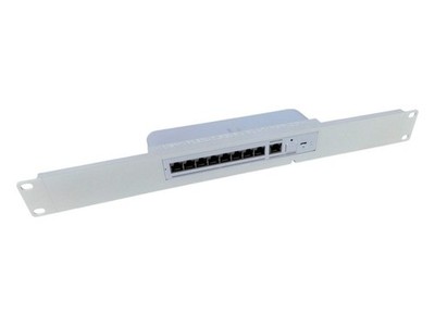 19-inch Network Rack Mount for Unifi USW-Flex-2.5G-8 Switch, 1U Height,