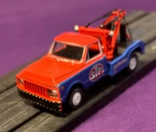 Tyco  STP Tow truck,hoslotcar metal,TCRchassisW/guidePin,custom