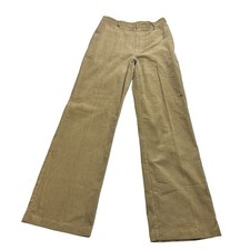 Vtg 90s Charlotte Russe Corduroy Flare Pants Sz 30x32 Camel Beige USA Made NWT