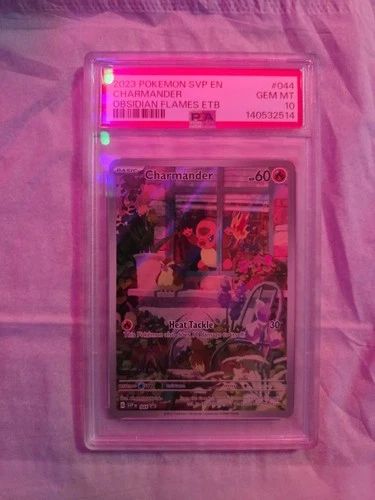 Charmander 044 Promo Obsidian Flames PSA 10 (Gem Mint Conidtion Authenticated)