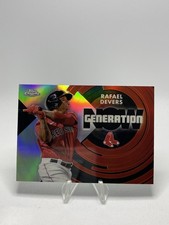 2022 Topps Chrome Update Rafael Devers Generation Now #GNC-17 Red Sox