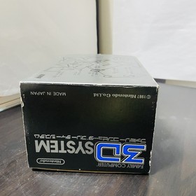 "Unused" Family Computer 3D System Nintendo 1987 Famicom Japanese Console Rare