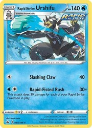 Rapid Strike Urshifu 044/198 Holo Rare Chilling Reign