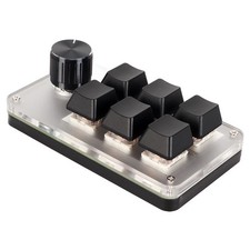 ­Red Switch Macro Keyboard Plug And Play Ergonomic Customized Knobs USB Mini
