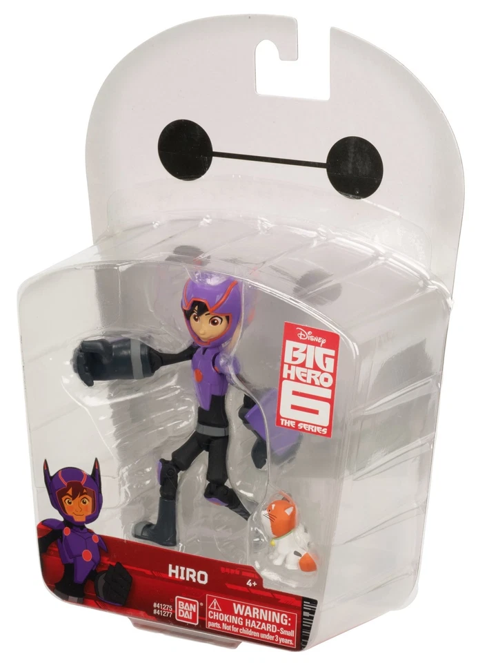 Boneco de ação Hero 6 Hiro 5 pol com 1 pol Mocha - Altamente articulado - Imagem 3 de 4