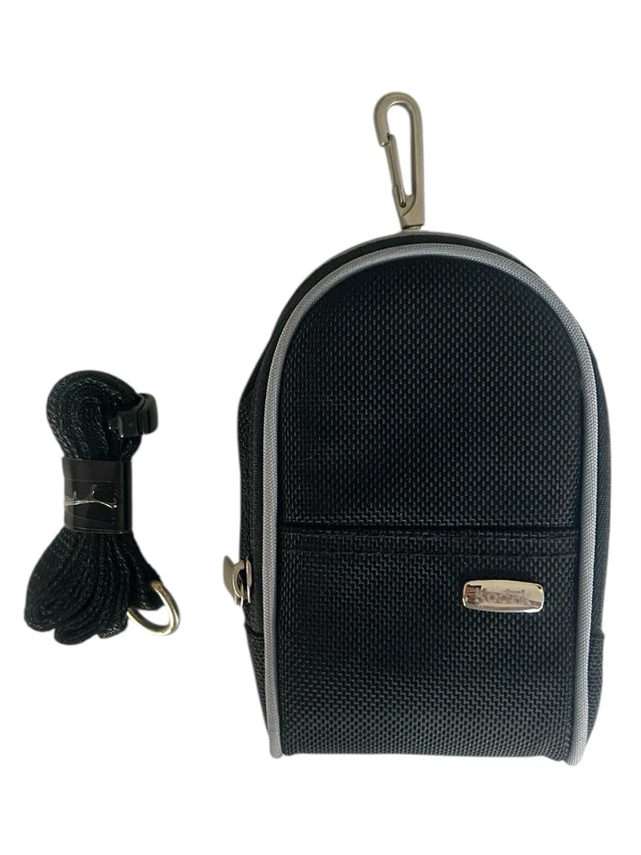 KODAK Mini Compact Camera Bag Case Crossbody Neck Strap 5” X 4” Black 4F5431 - Image 2 of 4