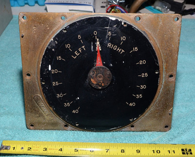 US Navy Warship, Rudder angle face plate and gears set