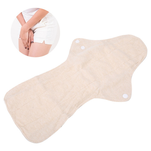 Almohadillas de algodón menstrual lavables tela reutilizable servilletas menstruales para mujer sanitarias - Imagen 18 de 24