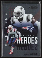 2021 Panini Absolute Unsung Heroes J.C. Jackson #UH14 New England Patriots